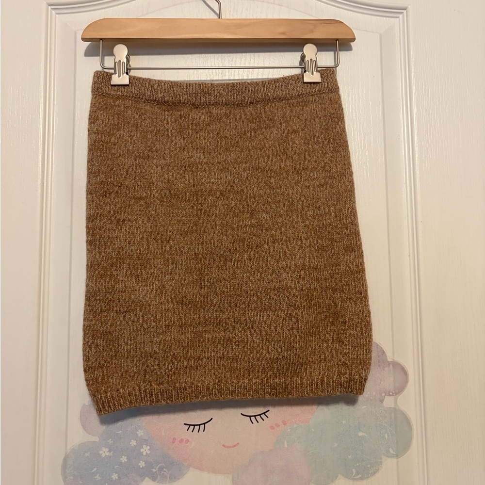 Club Monaco Tan Pencil Skirt